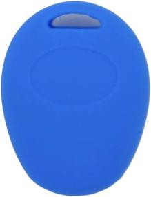 img 2 attached to SEGADEN Silicone Cover Protector Case Holder Skin Jacket Compatible With BMW Mini Cooper 2 Button Remote Key Fob CV4905 Deep Blue