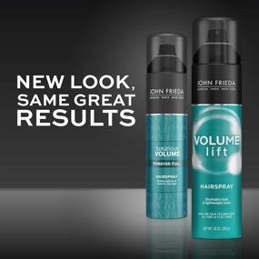 img 3 attached to Get Fuller & Nourished Hair with John Frieda's Volume Lift Hairspray - Safe for Fine & Color-Treated Hair (10 oz)