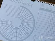 img 1 attached to Boost Productivity & Reach Your Goals With The Lamare Habit Tracker Calendar! review by Antonio Liberty