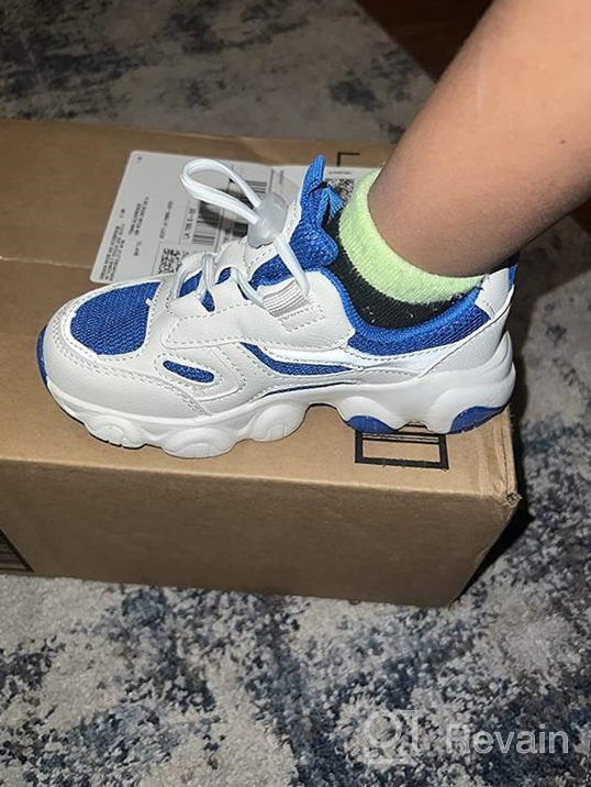 img 1 attached to 👟 Breathable and Lightweight Athletic Boys' Shoes: Casbeam Sneakers review by Raymond Simmons