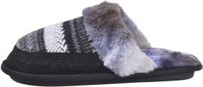 img 2 attached to Cozy And Chic: COBIAN Women'S Cheyenne Mule Slippers For Ultimate Comfort