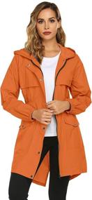img 4 attached to Avoogue Raincoat Waterproof Lightweight Outdoor Women's Clothing : Coats, Jackets & Vests