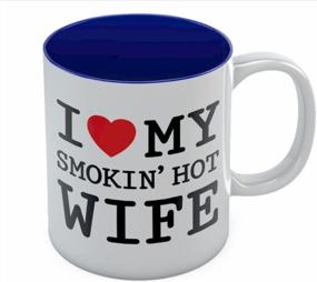 img 4 attached to I Love My Smokin' Hot Wife Mug - Romantic Gift For Mother'S Day, Valentine'S Day, And More!