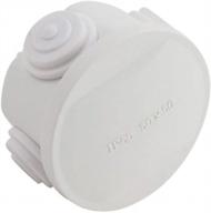 waterproof abs junction box with hole for diy electrical projects: yxq round enclosure case logo