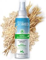 tropiclean oxymed: allergen-free dog spray - made in usa | 8oz logo