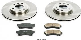 img 2 attached to 🔥 Enhanced Performance Upgrade: Power Stop KOE199 Autospecialty Front Brake Kit - Premium OE Brake Rotors Plus Ceramic Brake Pads