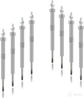 8pcs diesel glow plug for chevy & gmc lbz lgh lly lml lmm duramax 6.6l | 9g engine ignition part | compatible with 2006-2016 silverado, savana, sierra, express | replaces part # 12639701, 97364968 логотип