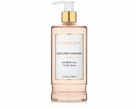 gilchrist & soames english garden shower gel & body wash: silk protein & rose petals for gentle cleansing, 15.5 oz, paraben/sulfate/phthalate free logo