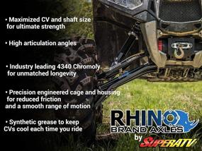 img 1 attached to SuperATV Rhino Brand Polaris Ranger