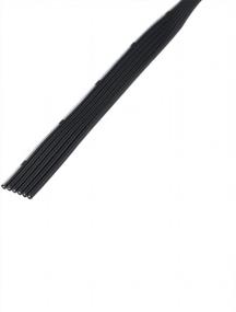 img 2 attached to 25Ft 28AWG 6P Black Flexible Silicone Ribbon Cable BNTECHGO 28 Gauge Stranded Wire