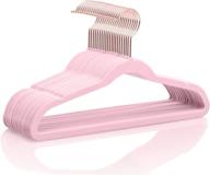 mizgi premium ultrathin childrens hangers pink logo