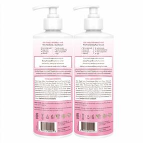 img 3 attached to Hypoallergenic Babo Botanicals Smoothing 2-In-1 Shampoo & Wash For Babies And Kids, Natural Berry And Evening Primrose Oil, Vegan - Pack Of 2, 16 Fl. Oz Each