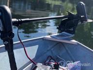 img 1 attached to AQUOS Haswing Saltwater/Freshwater Transom Trolling Motor - 12V Or 24V For Superior Fishing Performance review by Michael Tarlue