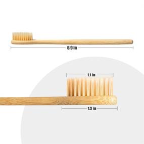 img 2 attached to 🌱 Eco-Friendly Biodegradable Toothbrushes: Daletu Reusables