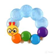 baby einstein teether-pillar: fun rattle and chill teething toy for 3+ months logo