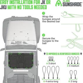 img 2 attached to Alien Sunshade Полиэфирная защита Непревзойденная