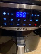 img 1 attached to Healthy And Convenient Rapid Frying With MIMODAY Air Fryer - 8 Quart, 10 Presets, NonStick Basket And LED Touchscreen review by Jayshawn Webb