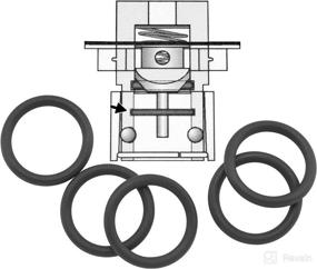 img 1 attached to 🔧 Lower O-Ring for Fuel Tool EFI Check Valve MC200-5