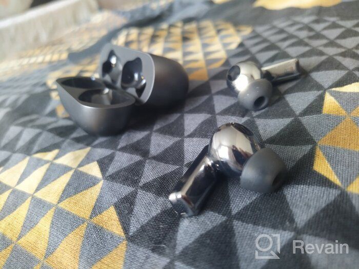 img 3 attached to 🎧 Huawei FreeBuds Pro Earbuds with Advanced Noise Cancellation, Bluetooth 5.2, and 3-Mic System for iOS and Android (Carbon Black) review by Minoru Furukubo ᠌