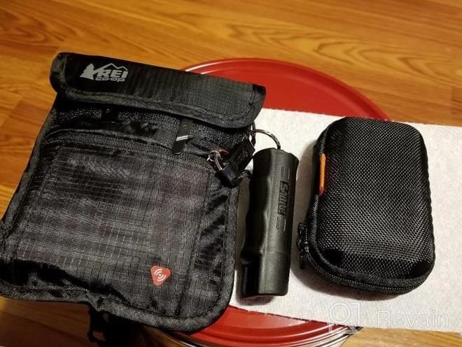 img 1 attached to Protect Your Earbuds On-The-Go With Small And Portable EVA Case - Perfect For Airpods, USB Drives, Cables And More! review by Richard Rob