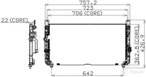 img 2 attached to 🌬️ Denso 477-0554 Condenser - Efficient Cooling Solution for Enhanced Performance