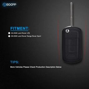 img 3 attached to ECCPP LR3 Key Fob Uncut 433MHz Keyless Entry Remote 🔑 for Land Rover Sport - Premium Quality 1 Pack Key Fob