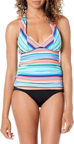 img 3 attached to 👙 Blanca Womens V Neck Tankini Swimsuit: Stylish Women's Swimwear via Swimsuits & Cover Ups