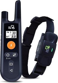 img 4 attached to 🐶 Large Medium Dog Training Collar - Remote Control Shock Collar for Dogs with Beep, Vibration, Static Modes, Keypad Lock, Adjustable Shock Levels 0-99, Extended Remote Range