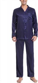 img 4 attached to 👕 DAVID ARCHY Button Down Sleepwear and Loungewear