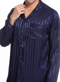 img 2 attached to 👕 DAVID ARCHY Button Down Sleepwear and Loungewear