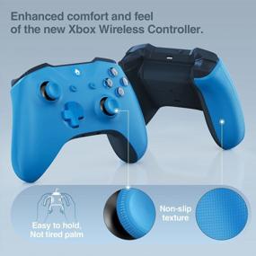 img 2 attached to 🎮 Usergaing Wireless Xbox Controller for Xbox Series X/S/One & PC - Blue, Enhanced Gaming Experience with Audio Jack