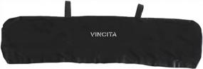 img 4 attached to Water-Resistant Handlebar Cover For Mountain Bikes, Folding Bikes, And E-Bikes – Durable Rain Cover For Bikepacking – Vincita Bike Accessories In Black