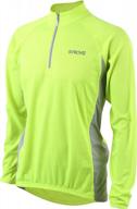 stay safe and stylish with proviz classic men's long sleeve sportswear t-shirt for running and cycling logo
