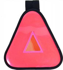 img 4 attached to Stay Safe At Night With Vincita'S Reflective Yield Symbol And Velcro Strap