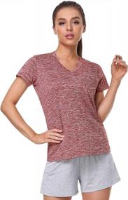 img 1 attached to Stay Cool And Comfortable With Xelky Women'S Dry Fit Athletic T-Shirts For Your Workout!