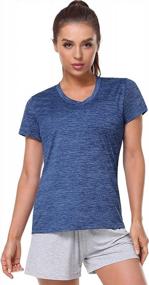 img 3 attached to Stay Cool And Comfortable With Xelky Women'S Dry Fit Athletic T-Shirts For Your Workout!