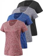 stay cool and comfortable with xelky women's dry fit athletic t-shirts for your workout! логотип