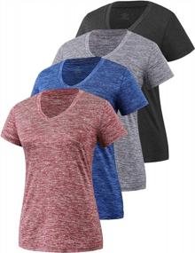 img 4 attached to Stay Cool And Comfortable With Xelky Women'S Dry Fit Athletic T-Shirts For Your Workout!