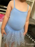 img 1 attached to 🩰 Aukareny Leotard Dancewear: Top-quality Camisole Ballet Girls' Clothing for Active Performances review by Nicole Her