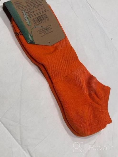 img 1 attached to Stay Dry And Fresh With Men'S Rayon From Bamboo Athletic Ankle Socks review by Dave Russell