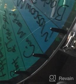 img 5 attached to Универсальное призовое колесо/брошюра WinSpin для демонстрации на выставках: прозрачный акрил, 24–36 дюймов