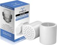 🚿 enhanced 15-stage shower filter replacement cartridge (2-pack) for a refreshing shower experience логотип