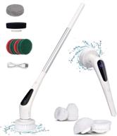 🧼 librrway electric spin scrubber: cordless cleaning brush with 12 replaceable brush heads for bathroom, floor, tub, grout, kitchen, sink logo