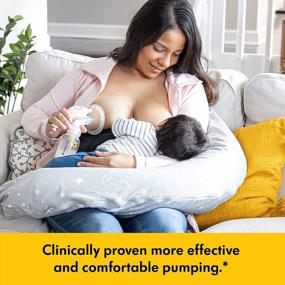 img 3 attached to Medela Manual Breast Pump Set - Perfect Pair Bundle, Includes Harmony Manual Breast Pump & Silicone Breastmilk Collector