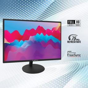 img 2 attached to 🎮 Sceptre E279W-19203RD 27 Inch Gaming Monitor with Built-In Speakers, Adaptive Sync, Flicker-Free, and Anti Glare Screen