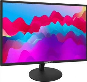 img 3 attached to 🎮 Sceptre E279W-19203RD 27 Inch Gaming Monitor with Built-In Speakers, Adaptive Sync, Flicker-Free, and Anti Glare Screen