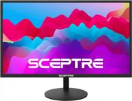 🎮 sceptre e279w-19203rd 27 inch gaming monitor with built-in speakers, adaptive sync, flicker-free, and anti glare screen logo