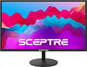 img 4 attached to 🎮 Sceptre E279W-19203RD 27 Inch Gaming Monitor with Built-In Speakers, Adaptive Sync, Flicker-Free, and Anti Glare Screen