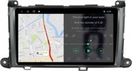 2011-2014 toyota sienna android 10.1 автомобильная стереосистема радио gps-навигация bluetooth usb-плеер 2 гб озу 32 гб пзу аксессуары логотип