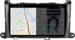 2011-2014 toyota sienna android 10.1 car stereo radio gps navigation bluetooth usb player 2gb ram 32gb rom accessories logo